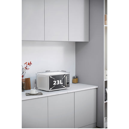 Mikrovlnná trouba 23L, 3 v 1 gril/horkovzdušná fritéza 900/1000/1700W