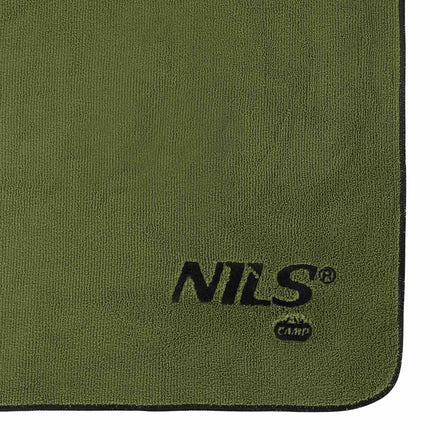 Mikrovláknový ručník military, khaki, 120x60 cm