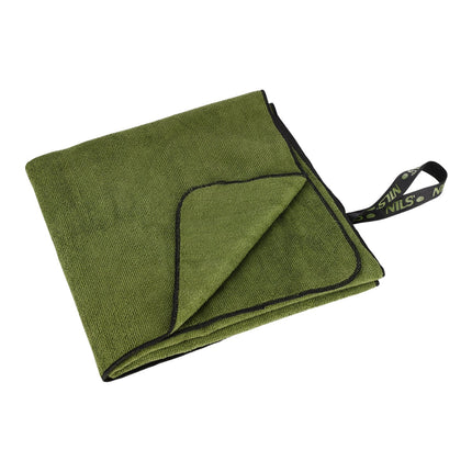 Mikrovláknový ručník military, khaki, 120x60 cm