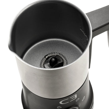 Napěňovač mléka, nerezová ocel, objem 240ml/115ml