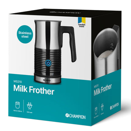 Napěňovač mléka 130ml/300ml MS210 nerez