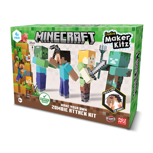 Minecraft kreativní sada Zombie útok – DIY zábava pro děti