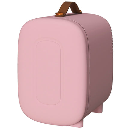 Mini kosmetická lednička – 4L, růžová, úložný prostor na kosmetiku a make-up