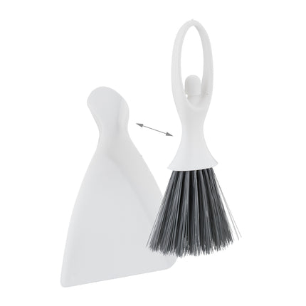 Mini Dustpan & Brush Set, 4-Pack, Compact Design