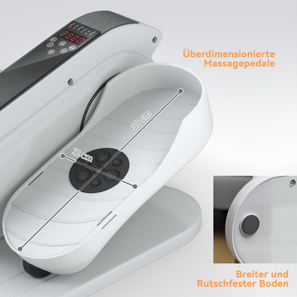 Eliptický trenažér pod stůl s 10 úrovněmi zátěže a LCD