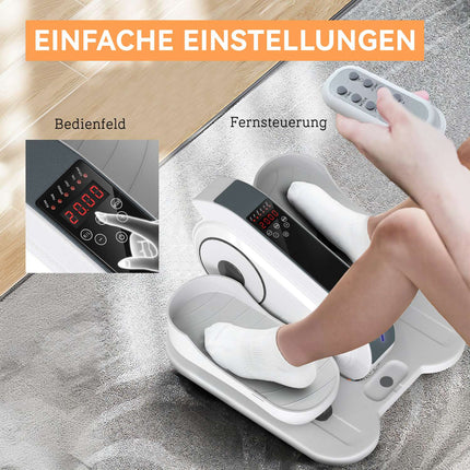 Eliptický trenažér pod stůl s 10 úrovněmi zátěže a LCD