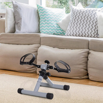 Skládací mini rotoped, trenažér nohou a paží, rehabilitační fitness