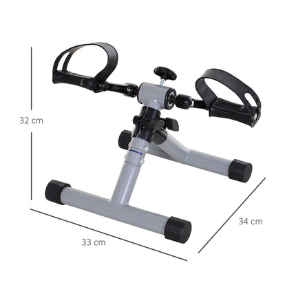 Skládací mini rotoped, trenažér nohou a paží, rehabilitační fitness