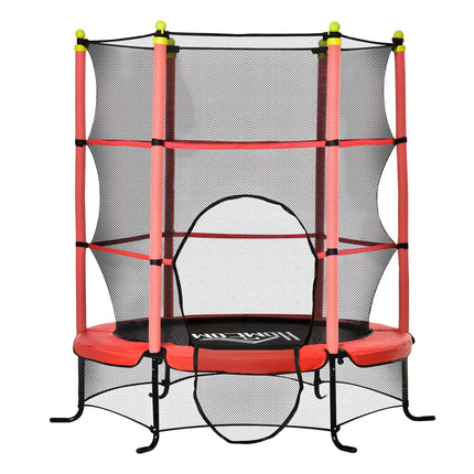 Mini zahradní trampolína s ochrannou sítí, Ø163 cm, do 50 kg