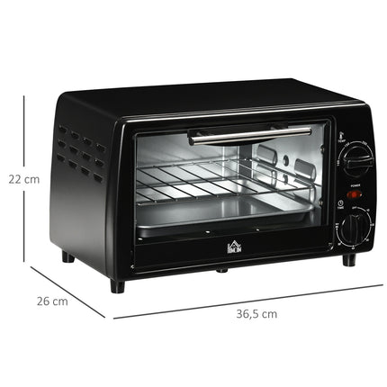 Minitrouba 10L, 750W, časovač, 230°C, černá
