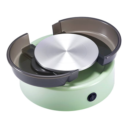 Mini Pottery Wheel Kit, 6 in Turntable, Variable Speed, Reversible