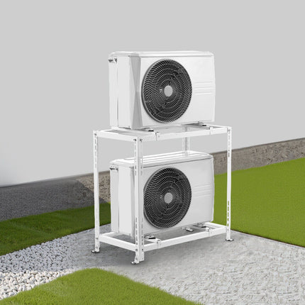 Mini Split Ground Stand, Dual-Level 9000-18000 BTU
