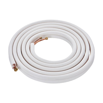 Mini Split Line Set 25 Ft, 1/4 x 3/8 Insulated Copper