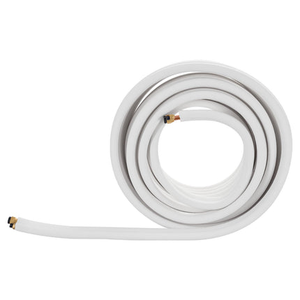 Mini Split Line Set, 50 ft Insulated Copper 1/4 x 3/8