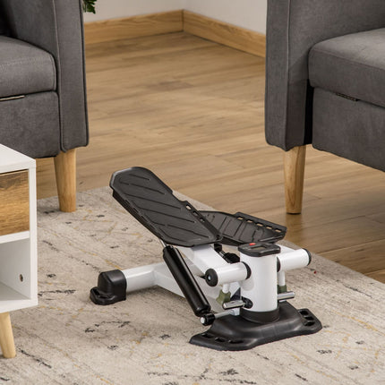 Mini stepper s LCD, velké pedály - kompaktní tréninkové vybavení