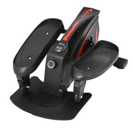 Mini stepper s LCD, nastavitelný odpor, protiskluzové stupačky