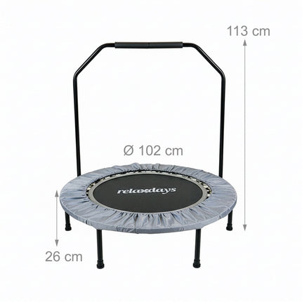 Mini trampolína s bezpečnostní tyčí, průměr 102 cm