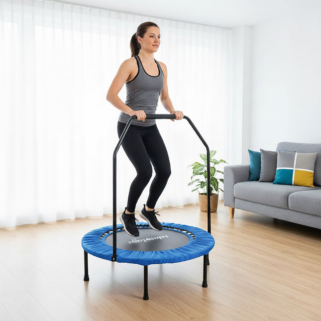 Mini trampolína s bezpečnostní tyčí, průměr 102 cm