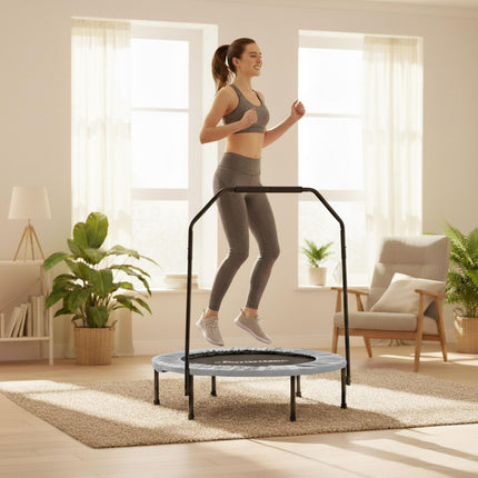 Mini trampolína s bezpečnostní tyčí, průměr 102 cm