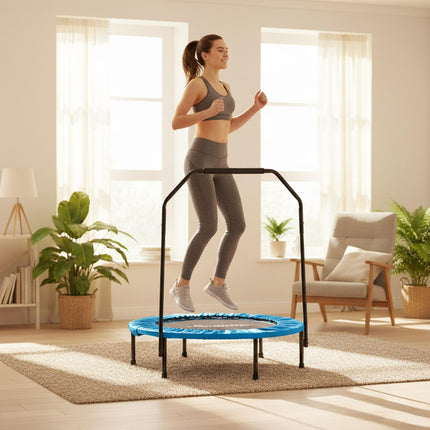 Mini trampolína s bezpečnostní tyčí, průměr 102 cm