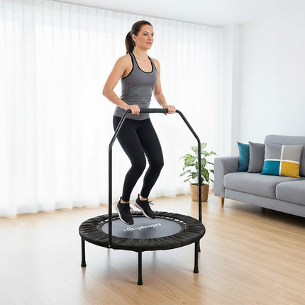 Mini trampolína s bezpečnostní tyčí, průměr 102 cm