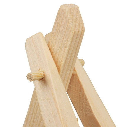 Mini Wooden Easels, Set of 10