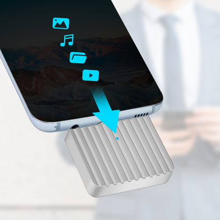 Mini box pro PCIe NVMe SSD USB-C hliník