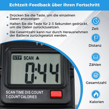 Mini fitness rotoped trenažér paží a nohou s nastavitelným odporem černý