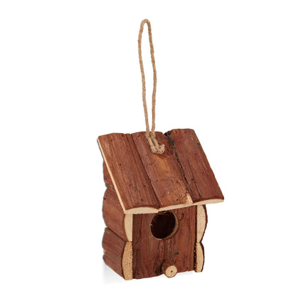Mini ptačí budka, dřevo