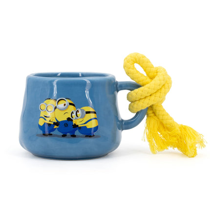 Vonná svíčka Minions v keramickém hrnku – ovocně květinová vůně