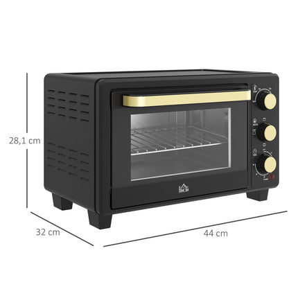 Minitrouba 16L, 1400W, gril a pečicí plech, černá