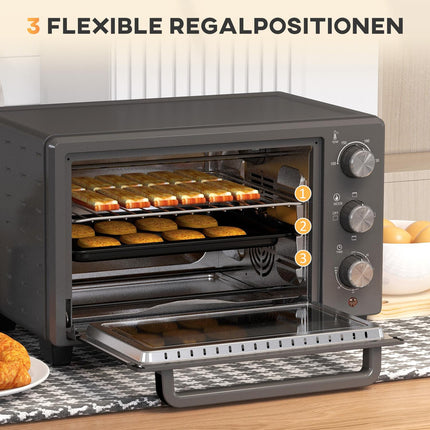 Minitrouba 21L – 1400W, časovač a regulace teploty, nerez
