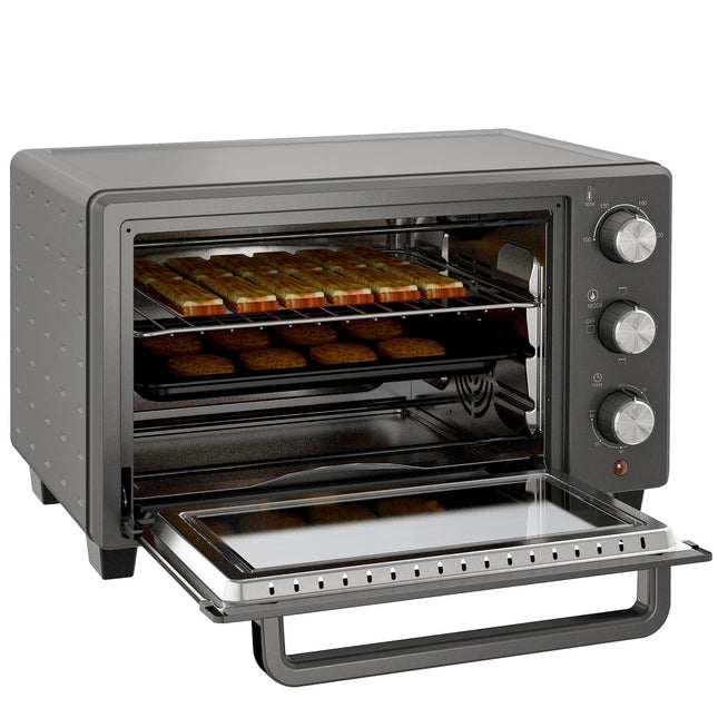 Minitrouba 21L – 1400W, časovač a regulace teploty, nerez