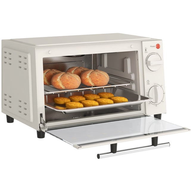 Minitrouba 9L – 750W, časovač, nastavitelná teplota, krémově bílá