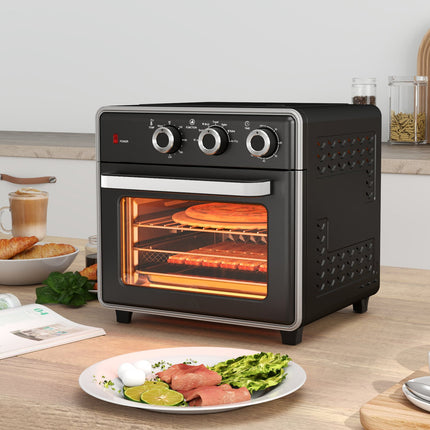 Minitrouba s horkovzdušnou fritézou, 20L, časovač, 1400W, kov