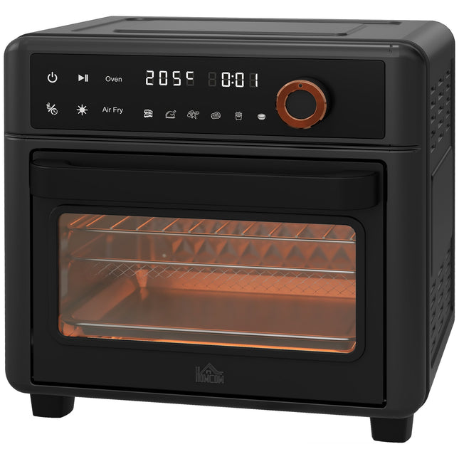 Mini horkovzdušná fritéza, 13L, 12 programů, 40-220°C