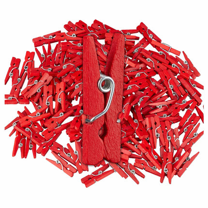 Mini-Holzklammern 400er Set