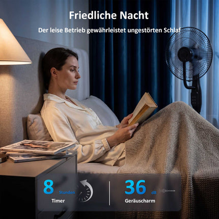 Stojanový ventilátor s mlžením, oscilace 70, 3 rychlosti, nádržka 3.5L