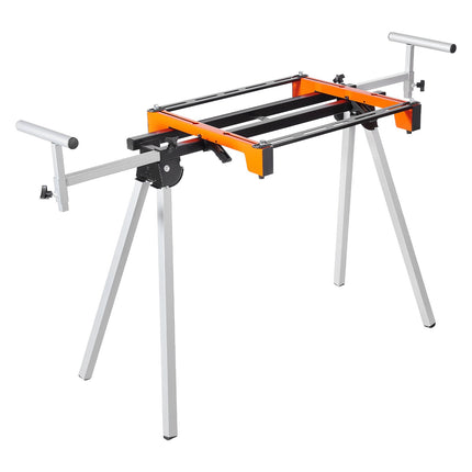 Miter Saw Stand, 300 lb Steel Folding Adjustable Height