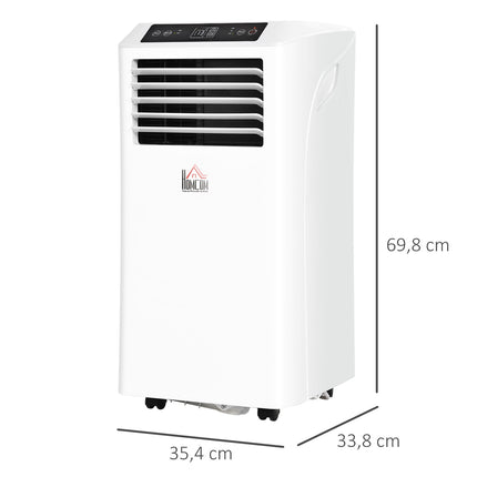 Portable air conditioner 2.9 kW with dehumidifier and timer
