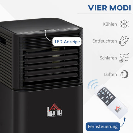 Přenosná klimatizace 8000 BTU, 4v1 s dálkovým ovládáním