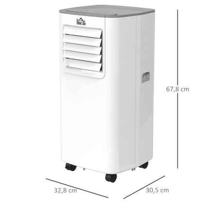 Přenosná klimatizace 4v1, dálkové ovládání a časovač, 560W