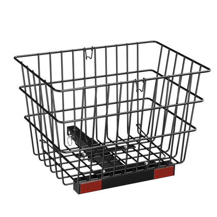 Mobility Scooter Rear Basket, Metal Wire, 1-Inch Receiver