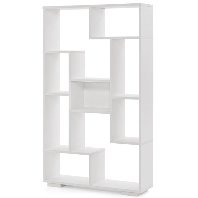 Moderne boekenplank met open planken en anti-kantelontwerp