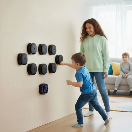 Modulární boxovací stěna s Bluetooth a MMA rukavicemi