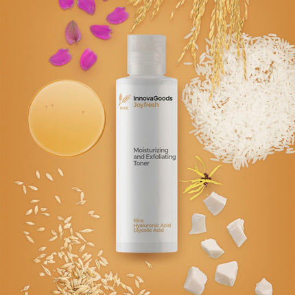 Hydratační a exfoliační pleťové tonikum Rice Joyfresh InnovaGoods 150 ml