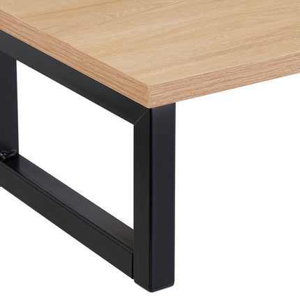 Podstavec pod monitor s úložným prostorem – industriální design
