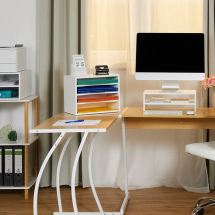 Podstavec pod monitor s úložnou policí – ergonomický, úsporný
