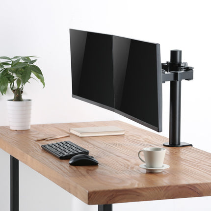 Držák monitoru dvojitý 17-32" 380 mm