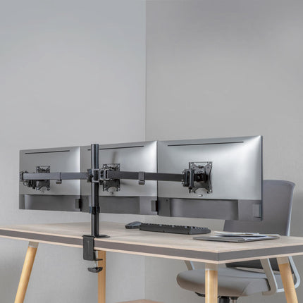Držák monitoru trojitý 17-27" 2x658 mm